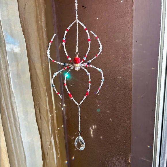 Other - Beaded Spider Suncatcher.